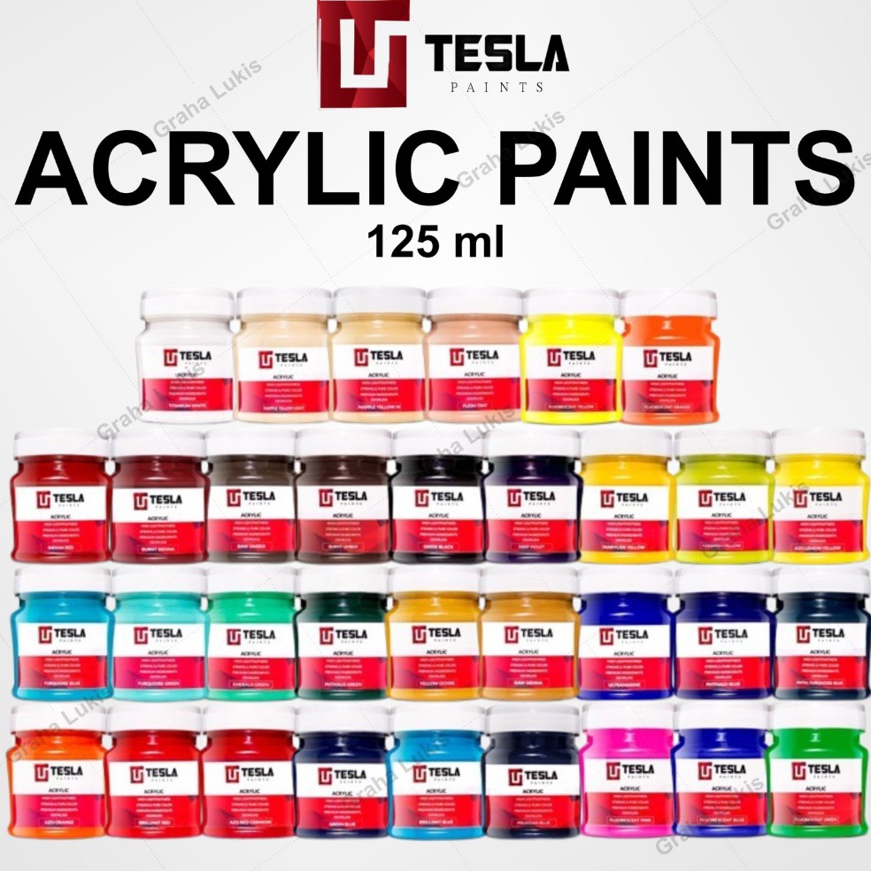 

KODE T23Z Tesla Paints Acrylic Paints Cat Akrilik 125ml SATUAN