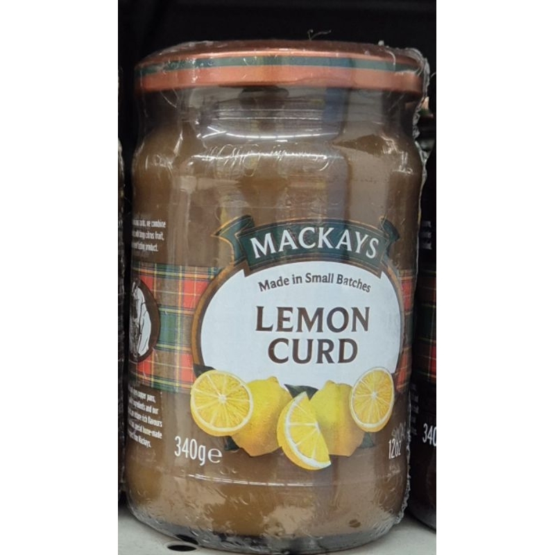

Selai Buah Jeruk Lemon MACKAYS Lemon Curd Fruit Preserve 340g - HK.
