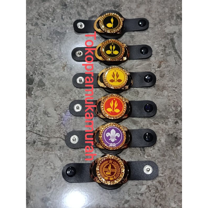 Ring Hasduk Pramuka Pembina / Bros Hasduk Pramuka Pembina / Cincin Hasduk Pramuka