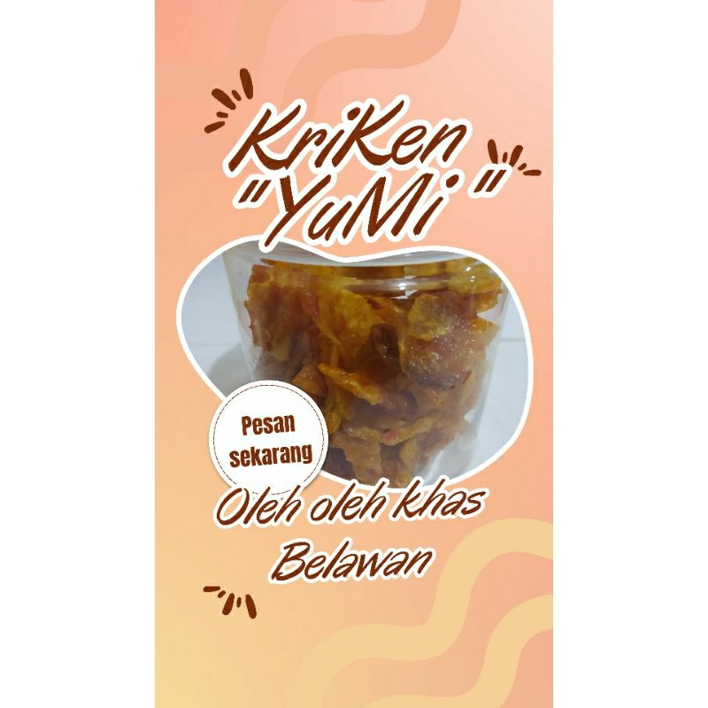 

Kripik Kentang YuMi Oleh oleh khas Belawan