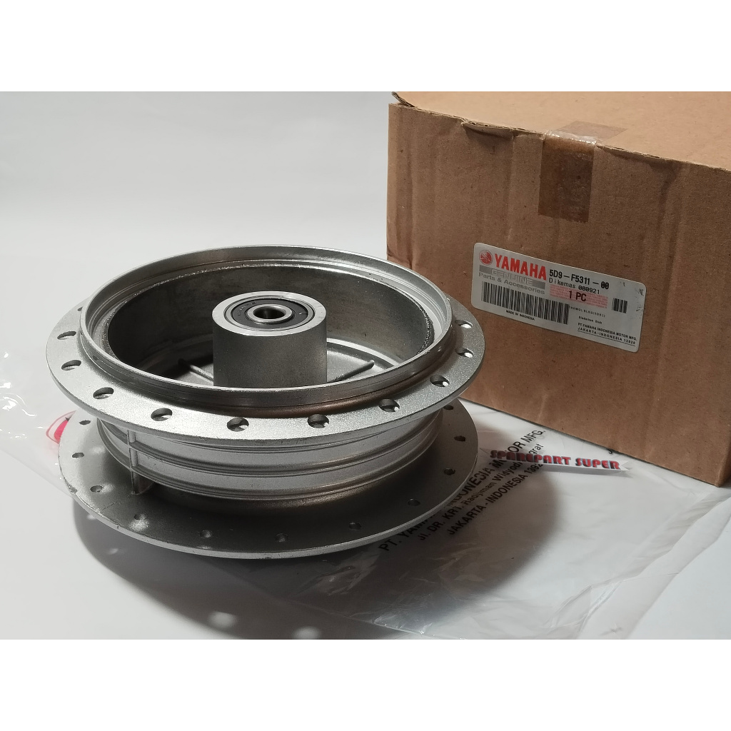 Tromol Belakang Silver Yamaha Vega Zr 5D9
