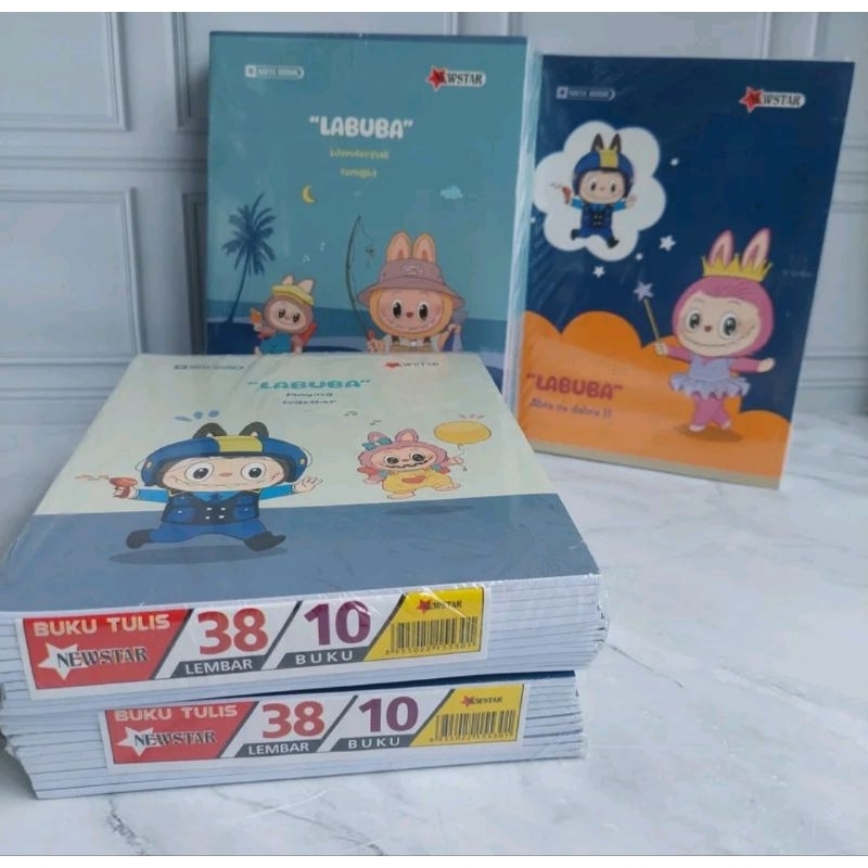 

Labubu Buku Tulis Newstar 38 Lembar 10 Buku