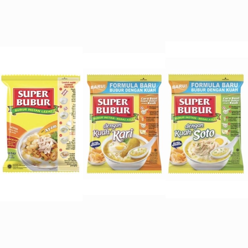 

Super Bubur Instan 45 g