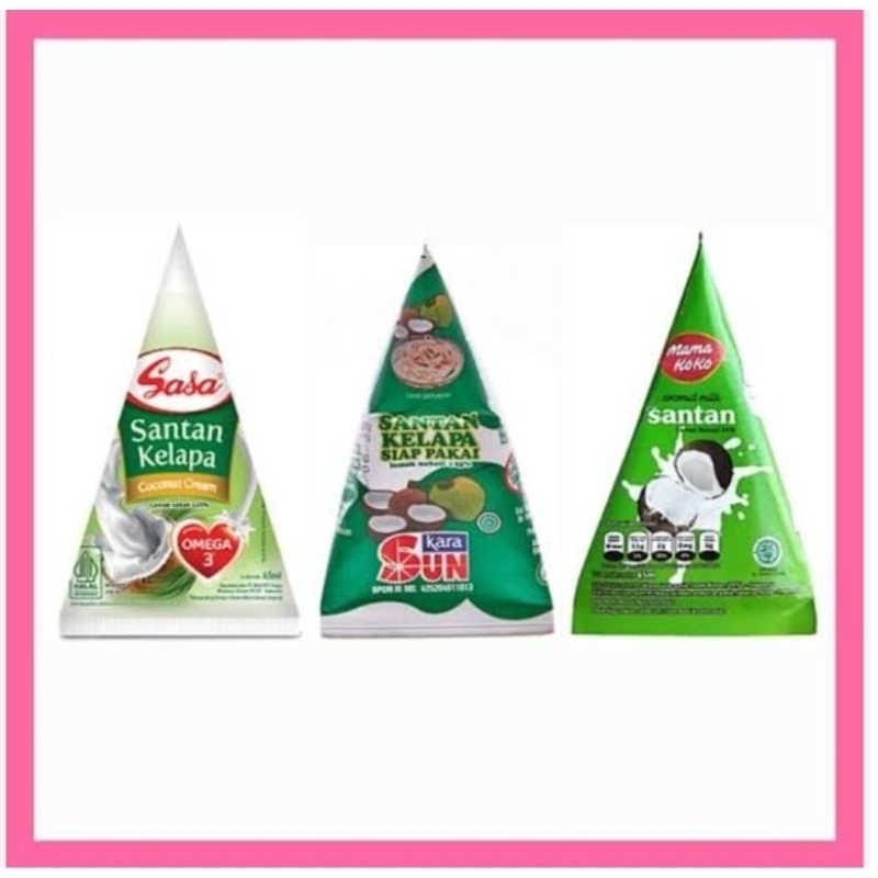 

PROMO MURAH Santan Cair Kara, Sasa , Lezza , Mama Koko ( ECER santan Cair Siap Pakai )