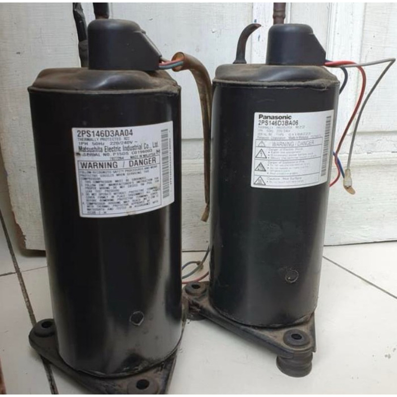 kompresor ac outdor 1 pk R22 dan 1/2 pk R22 panasonic