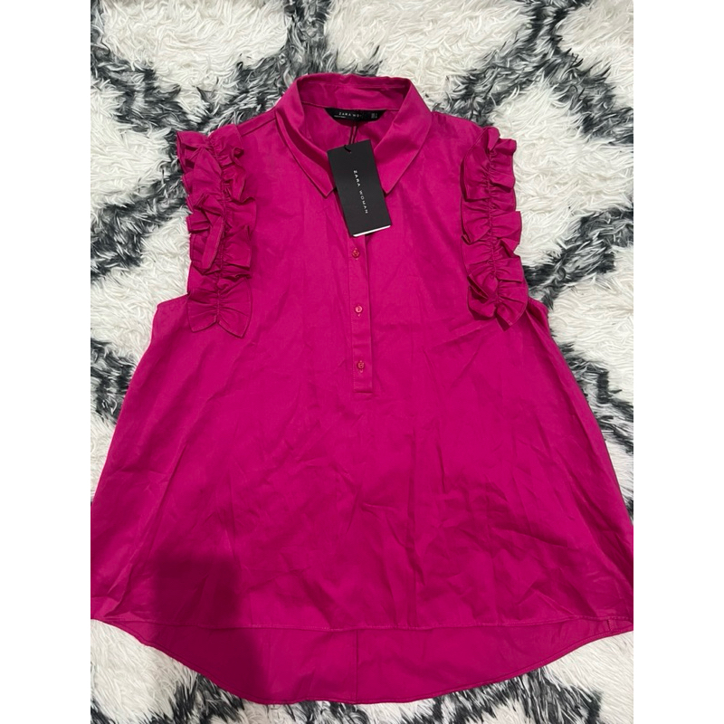Sale! zara pink blouse