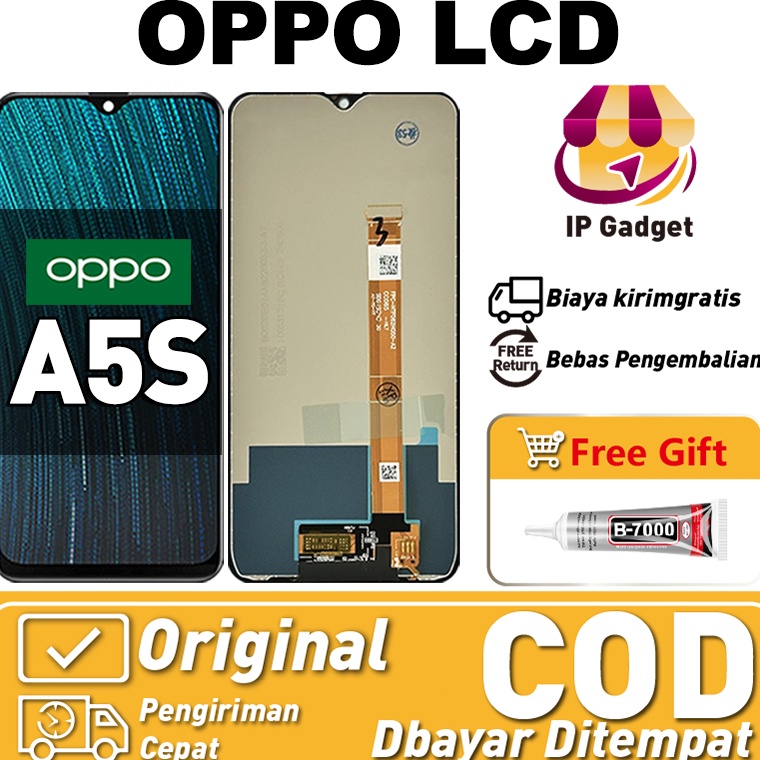 KODE I69R Original LCD OPPO A5S fullset ori asli Layar hp touchscreen Sentuh Versi Tinggi COD