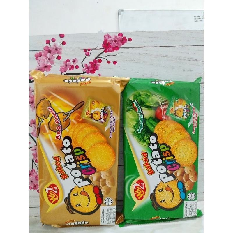 

WIN2 Baked Potato Crisp Uk 80gram Gurih Nikmat & Renyah Rasa Anti gagal Exp 2026 Super terjangkau