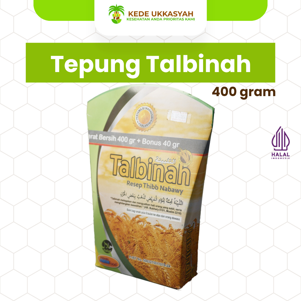 

Talbinah Tepung Nabawi - Makanan Sunah Kaya Manfaat