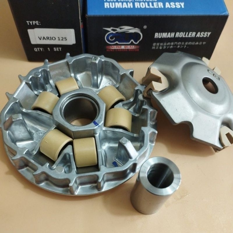 CRUN RUMAH ROLLER ASSY SET VARIO 125 (KZR) /VARIO 125 TECHNO /VARIO 125 FI LED /RUMAH ROLLER SET KOM