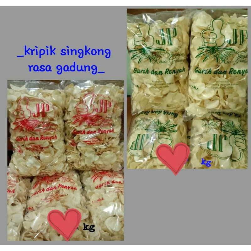 

keripik singkong rasa gadung