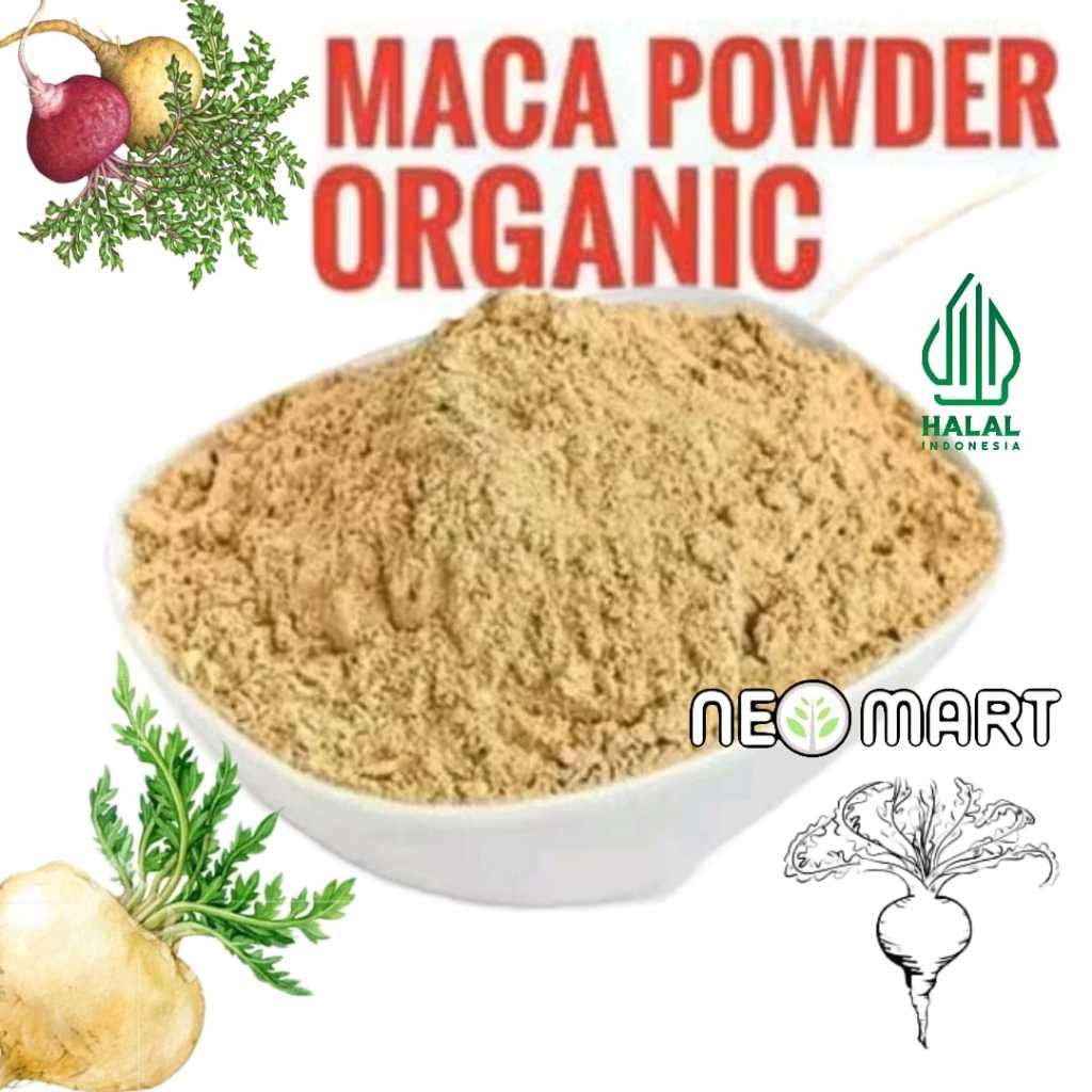 

Organic Maca Powder 100gr / Maca Bubuk / Peruvian Ginseng