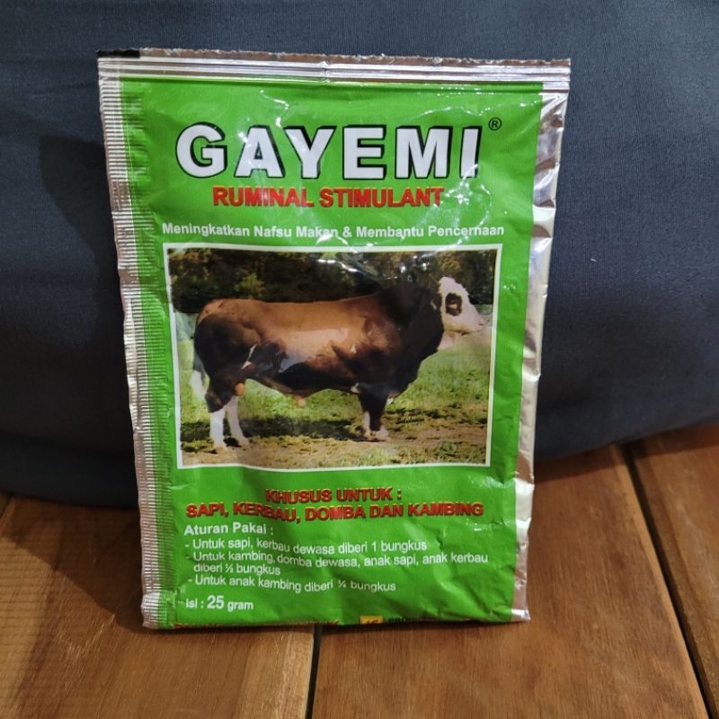 GAYEMI_ PENAMBAH NAFSU MAKAN SAPI KAMBING