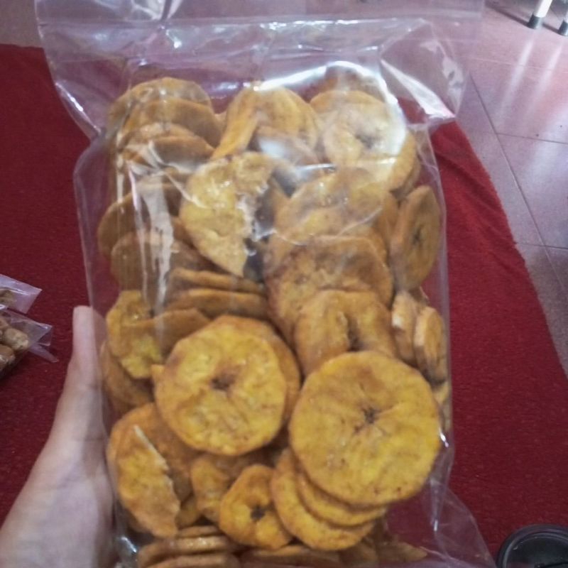 

keripik pisang kemasan repack 200g
