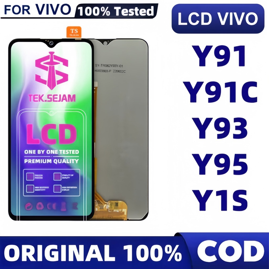 LCD VIVO Y91/ Y91i / Y91C / Y93 / Y93C / Y95 / Y1S TOUCHSCREEN FULLSET COMPLETE ORIGINAL ori asil hp