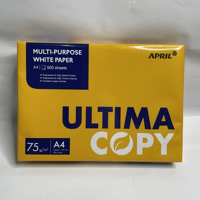 

kertas hvs 1 rim ultima copy A4 75 gsm