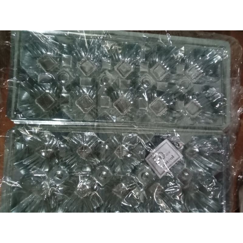 Mika telur/ mika telur steples isi 10