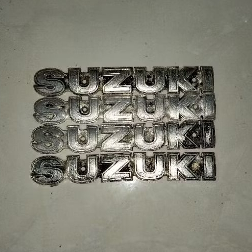 Emblem tangki A&B motor Suzuki