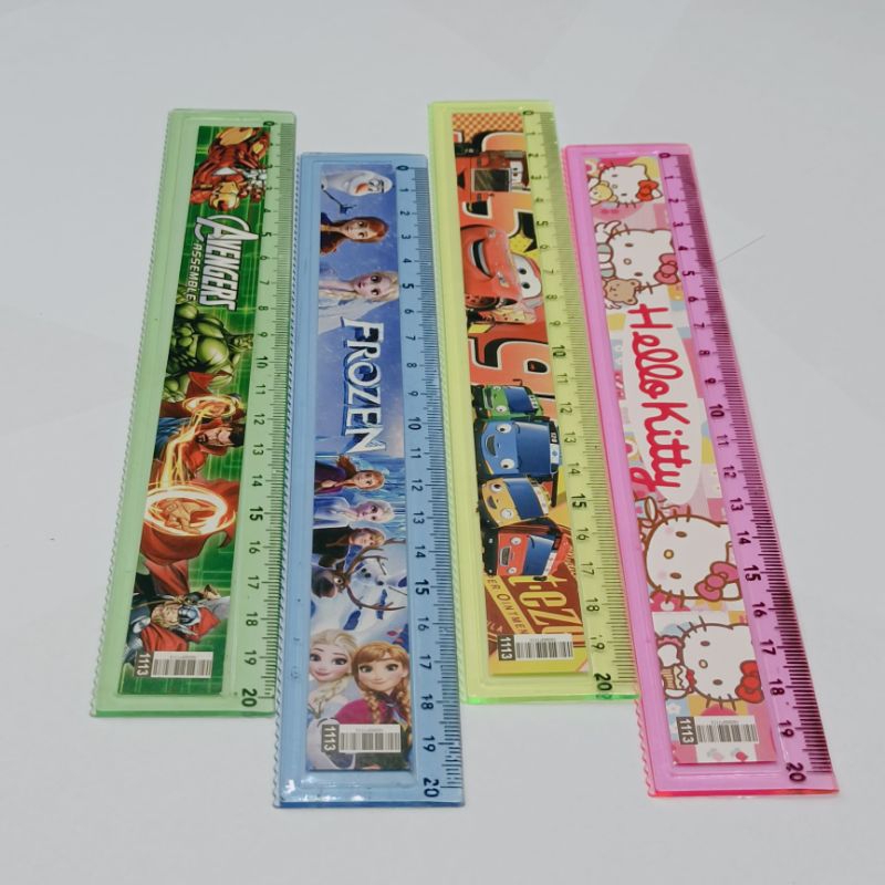 

PENGGARIS 20CM FANCY LUCU ISI 12PCS