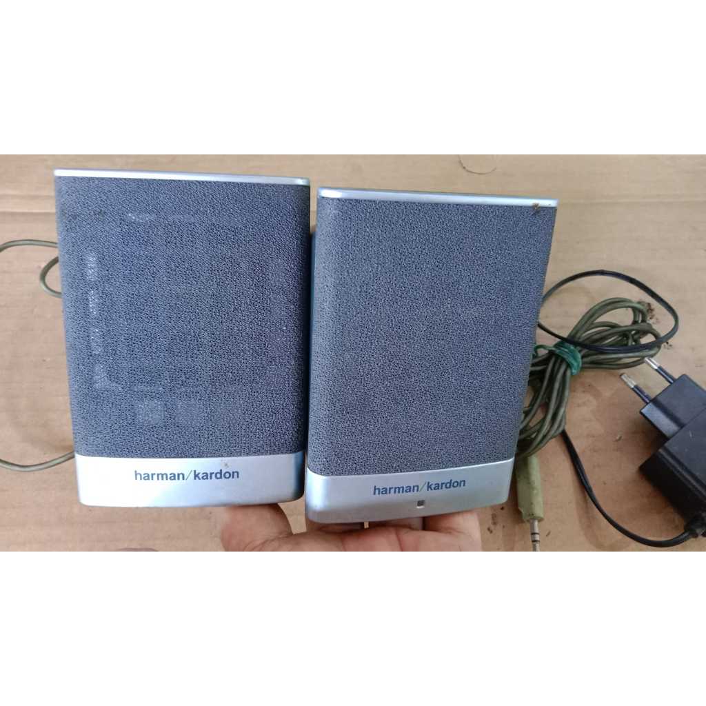bekas normal ori speaker harman/kardon hewlett-packard computer speakers model SP05A04 AKtif speaker