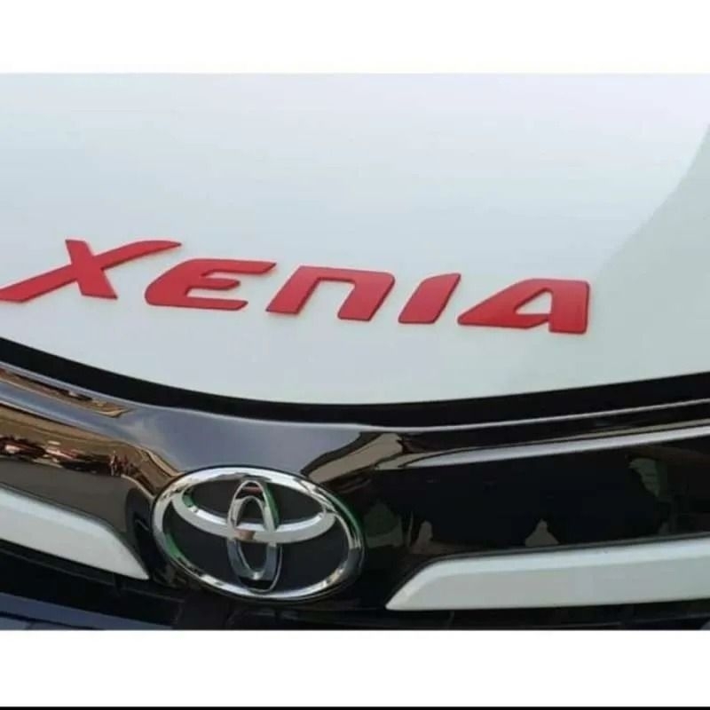 Emblem Xenia / Emblem Daihatsu Xenia / Emblem 3D Akrilik / Emblem Akrilik Murah