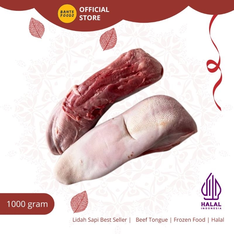 

[Bante Foodz] Lidah Sapi Best Seller / Beef Tongue / Gyutandon 1Kg