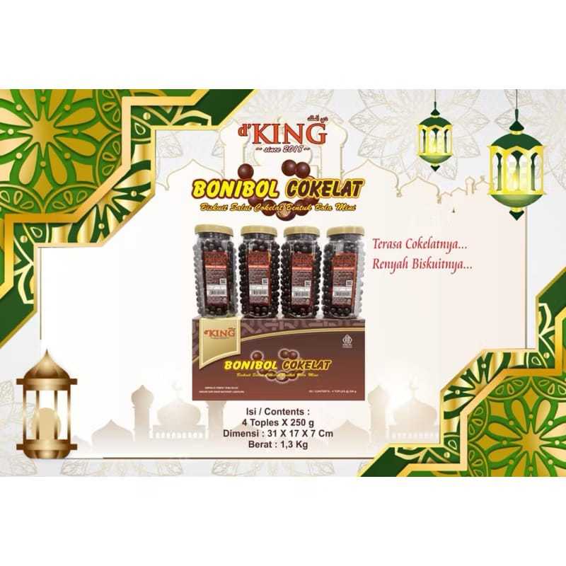 

D"KING COKELAT BONIBOL PER TOPLES/ PER KARDUS COKELAT MUSDALIFAH DKING CHOCOLATE CASHEW / CHOCOLATE CASHEW / D'KING CASHEW