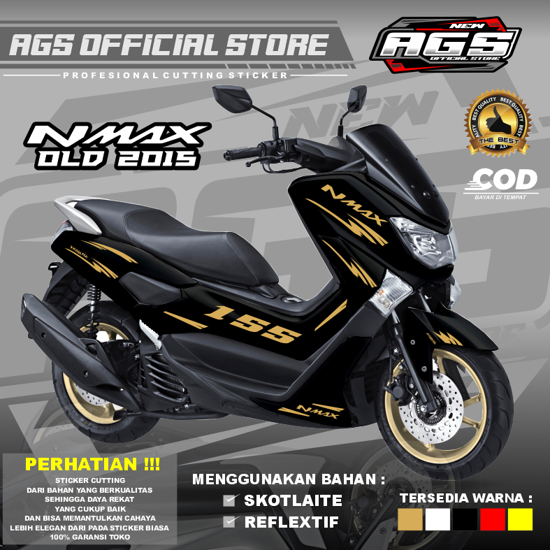 [001] LIS BODI NMAX OLD / STICKER CUTTING BODI NMAX / STICKER PREMIUM / STICKER NMAX 155 / NMAX OLD 