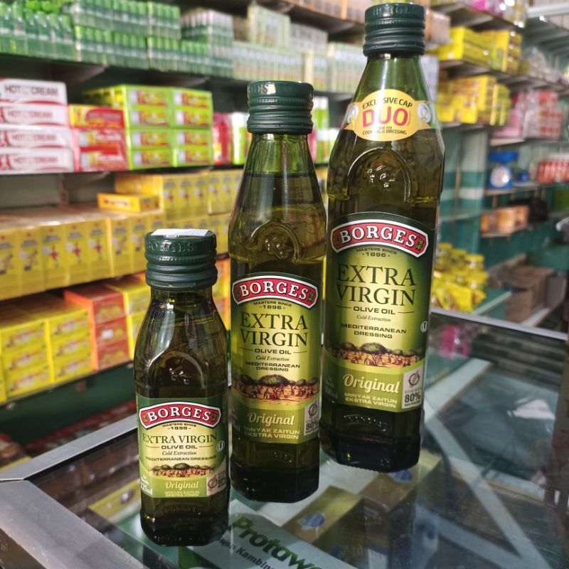 

BORGES EXTRA VIRGIN OIL MINYAK ZAITUN / 500ML, 250ML,