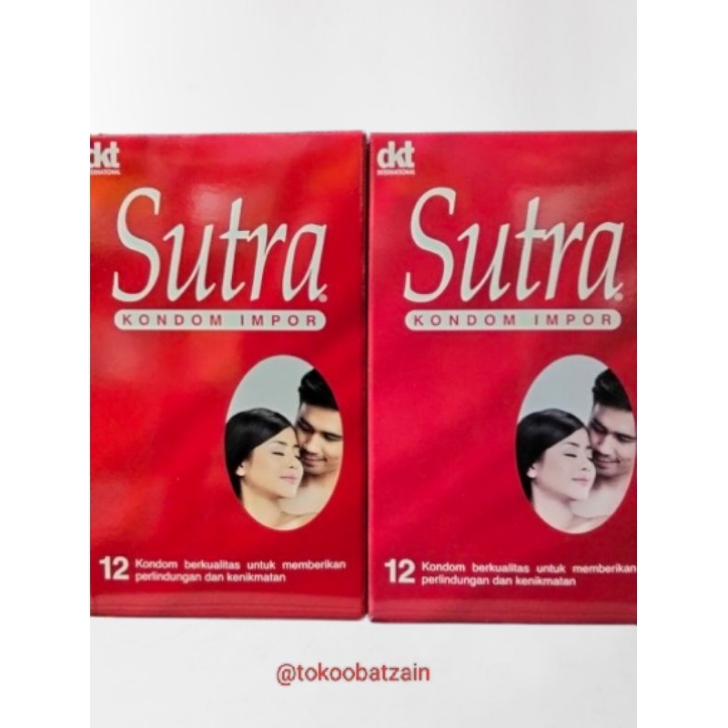 Sutra Merah / Kondom Sutra / Sutra Merah 12's / SUTRA / Condom