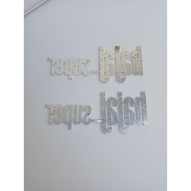 emblem bajaj super / badge bajaj super