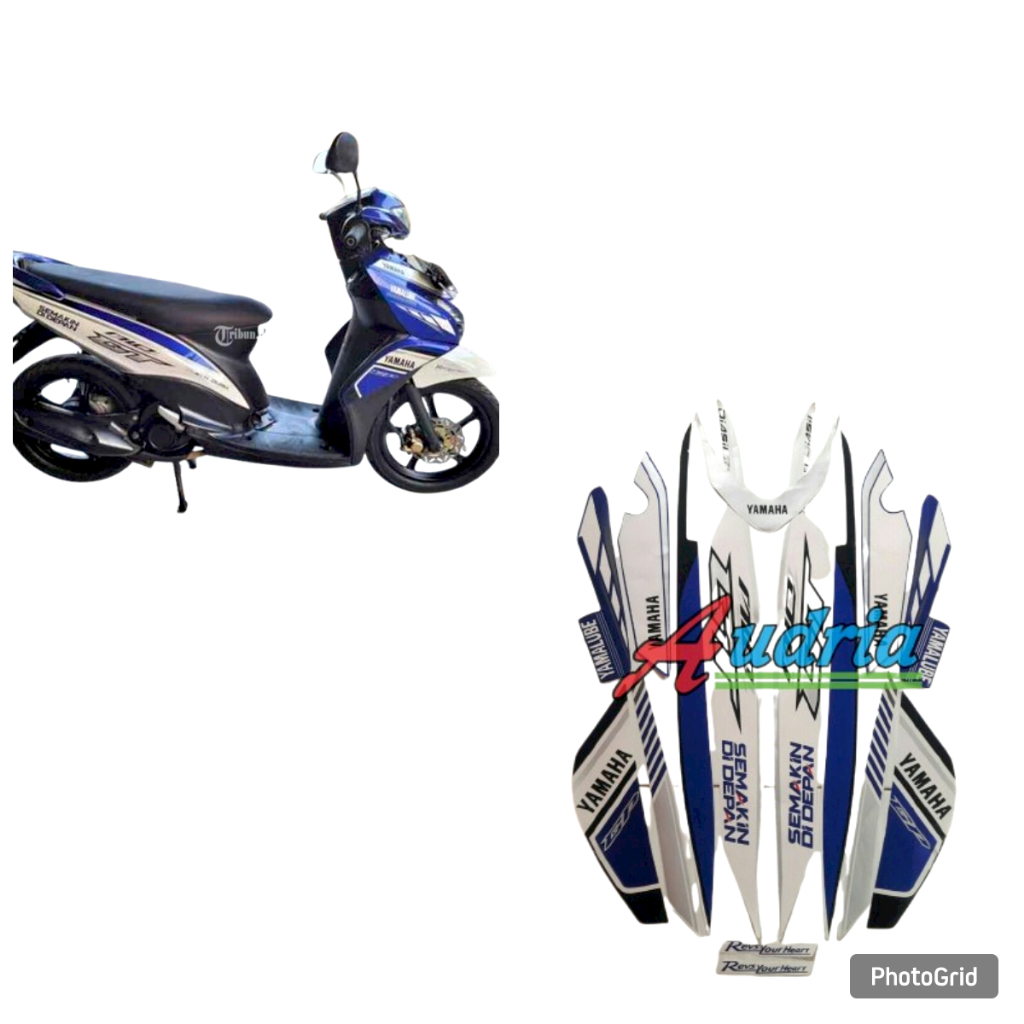 Striping stiker motor yamaha mio GT 2013 GP edition