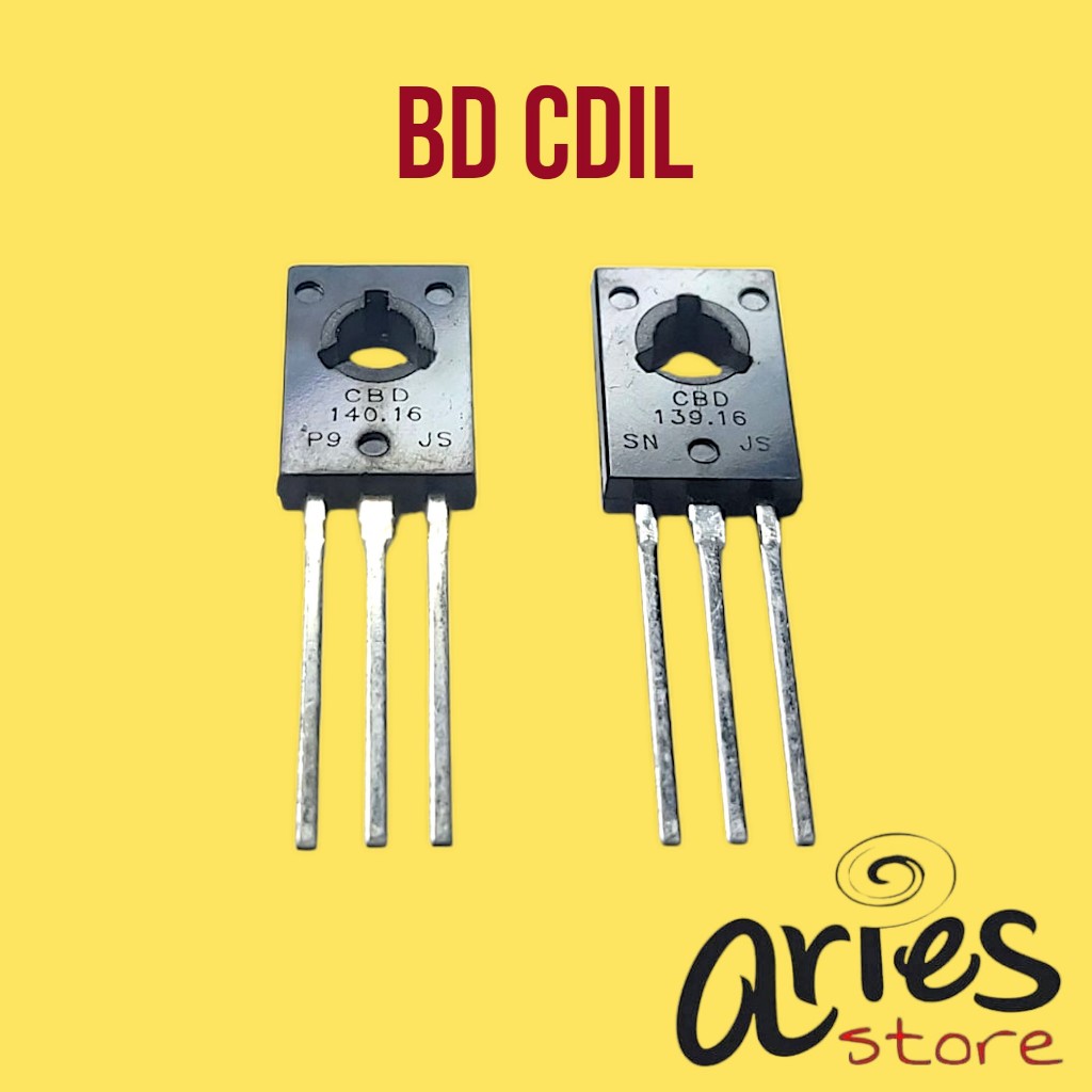 TRANSISTOR BD CDIL 139 140 ORIGINAL BD139 BD140 CDIL