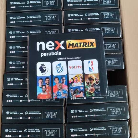 RECEIVER MOLA NEX PARABOLA HITAM