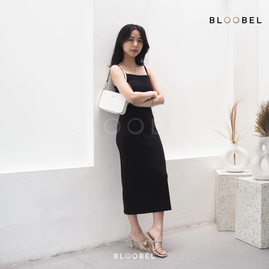 Bloobel - Gala Knit Dress (DRS017) Tanktop Dress / Dress Korean Style / Midi Dress Wanita Tanktop /