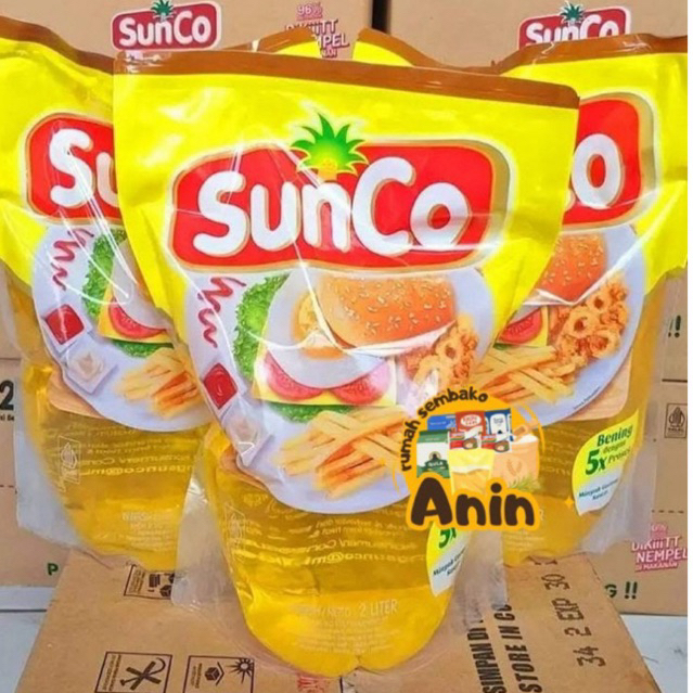 

Minyak Goreng Sunco Refill Pouch 2L / Minyak Goreng 2 Liter