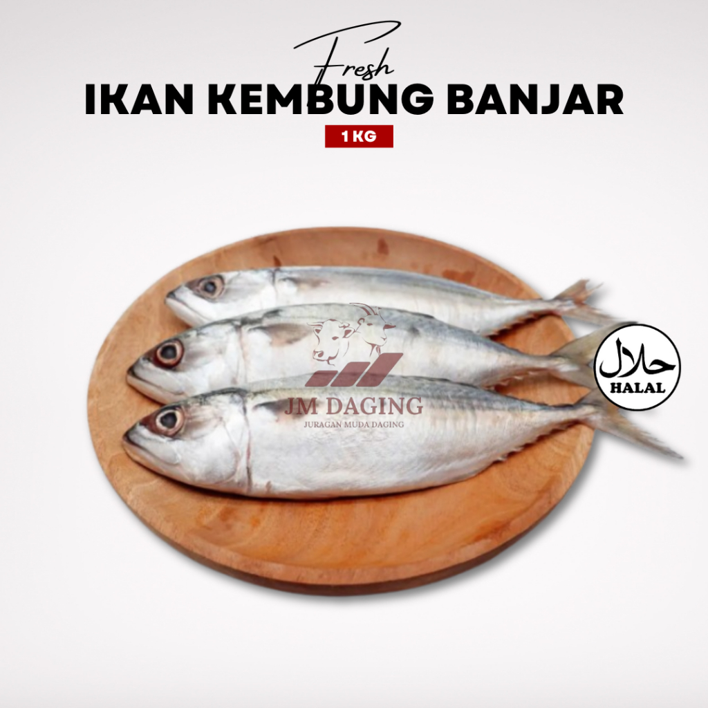 

Ikan Kembung Banjar Frozen Halal 1kg Tangerang