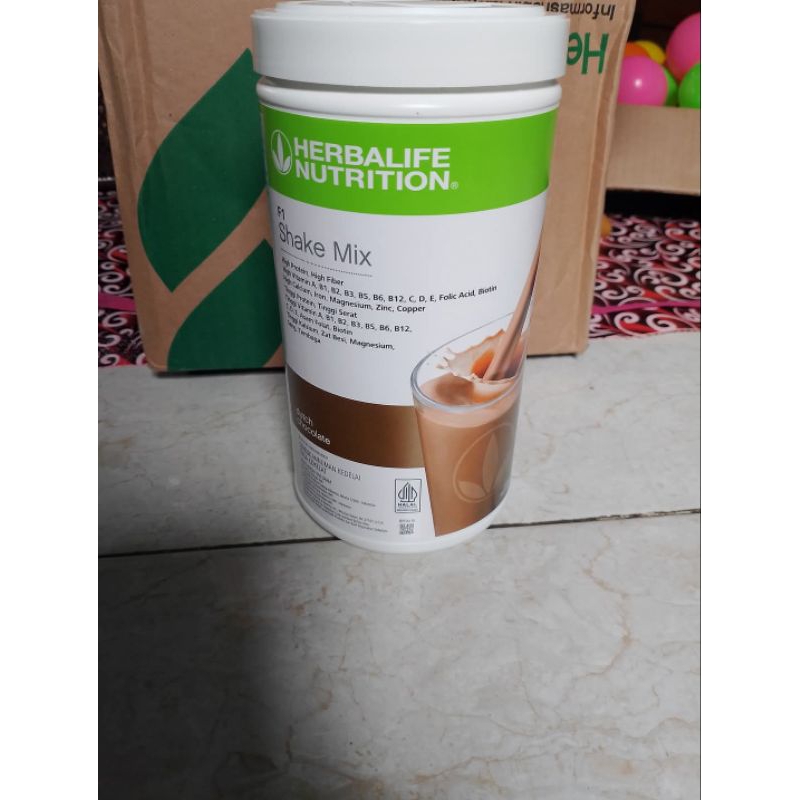 Herbalife lite Shake Mix rasa susu dutch chochote 100% Herbalife Original
