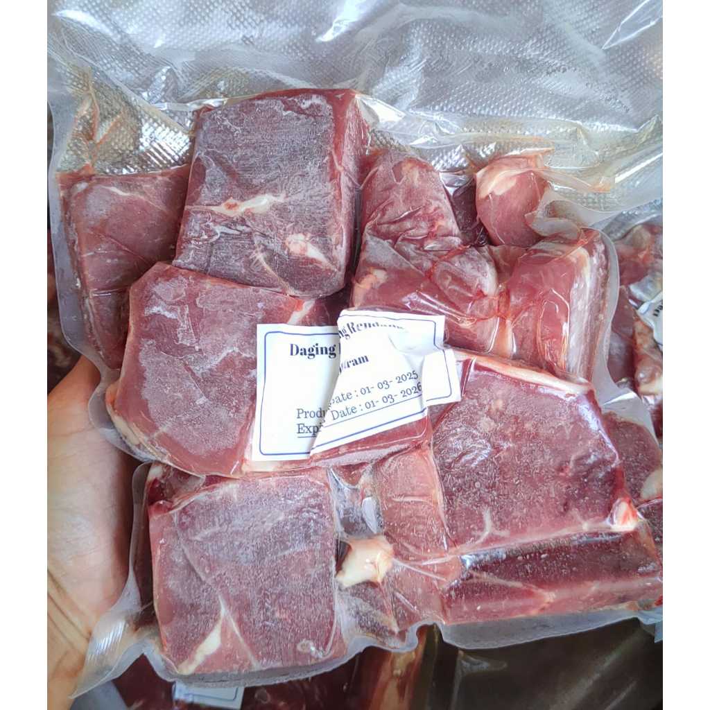 

Daging sapi potong frozen 1 kg/ Daging sapi frozen/ Daging potong rendang/ Daging sapi premium