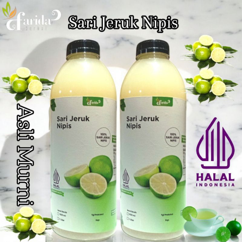 

Sari Jeruk Nipis Murni 1Liter/Asli Murni Sari Jeruk Nipis Bonus Lemon Kering