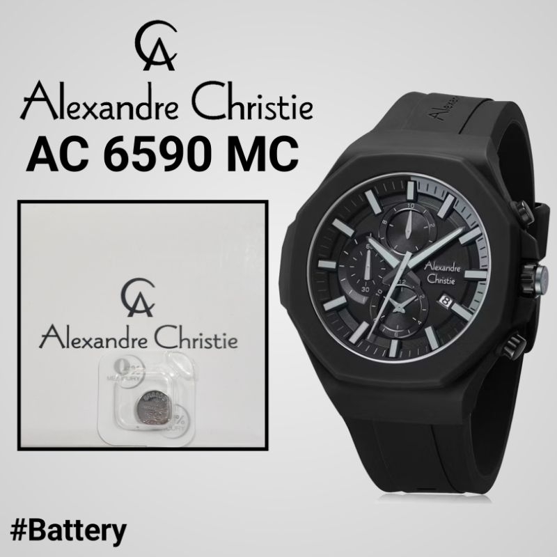 Baterai Jam tangan alexandre christie type AC 6590 MC & AC6590BF