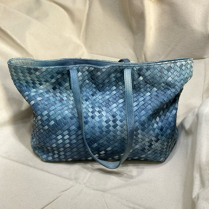 [PRELOVED] Morgan Leather Blue Shoulder Bag