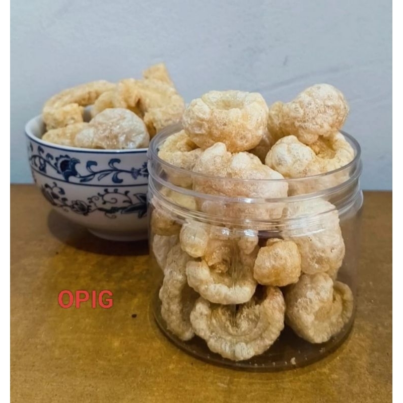 

OPIG Kerupuk babi samcan nong toples mini 400ml