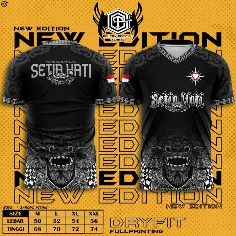 JERSEY PSHT/JERSEY SILAT/JERSEY SETIA HATI/JERSEY IPSI