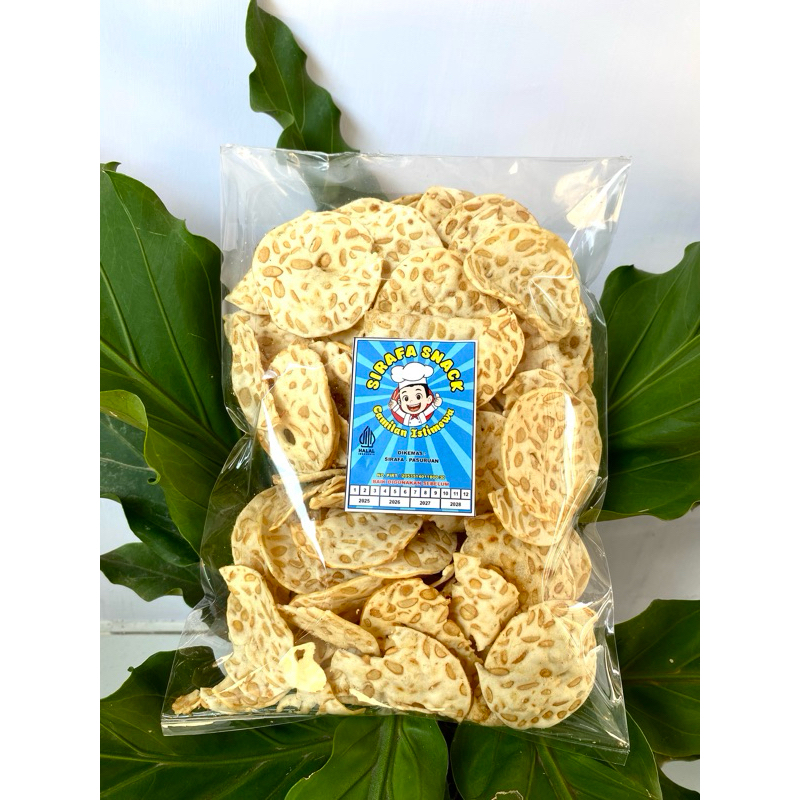 

KERIPIK TEMPE 500gr - Camilan Istimewa Snack gurih renyah (SIRAFA SNACK)