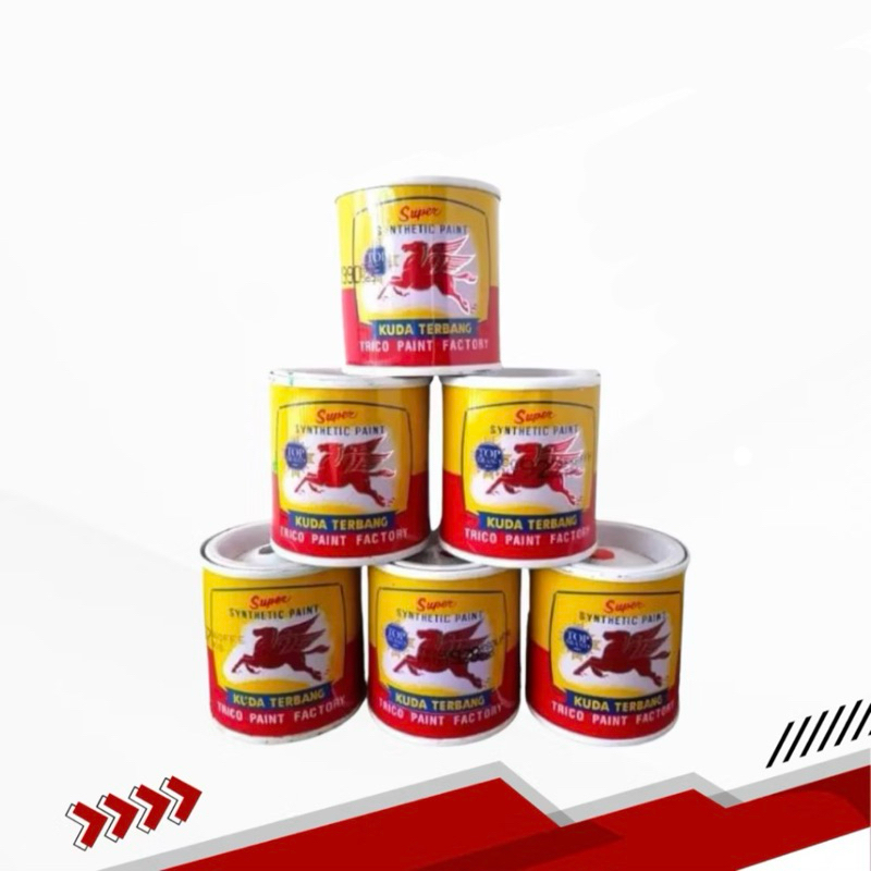 Cat Kuda Terbang Kecil - Cat Minyak Besi & Kayu