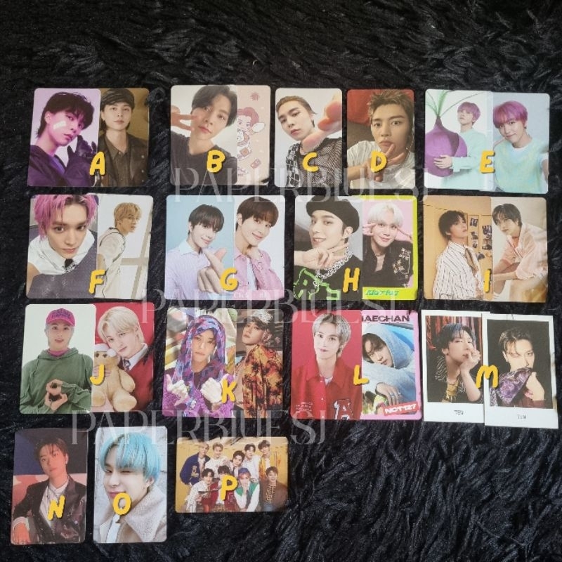 Jaehyun johnny mark haechan taeyong ten yangyang jungwoo pc photocard sg21 nemo sticker nct 127 drea