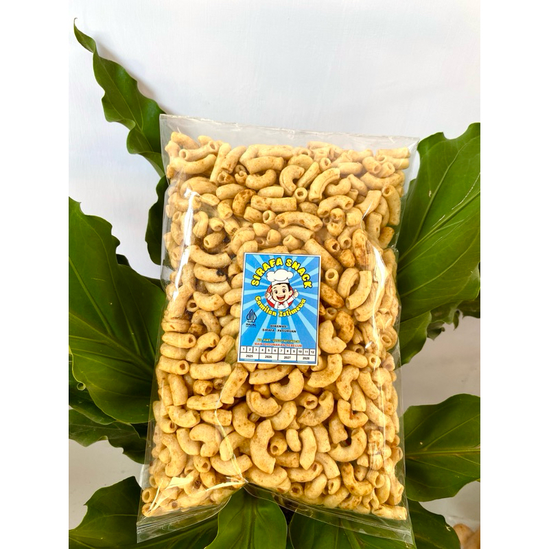 

MAKARONI RUJAK 500gr - Camilan Istimewa Snack Pedas manis renyah (SIRAFA SNACK)
