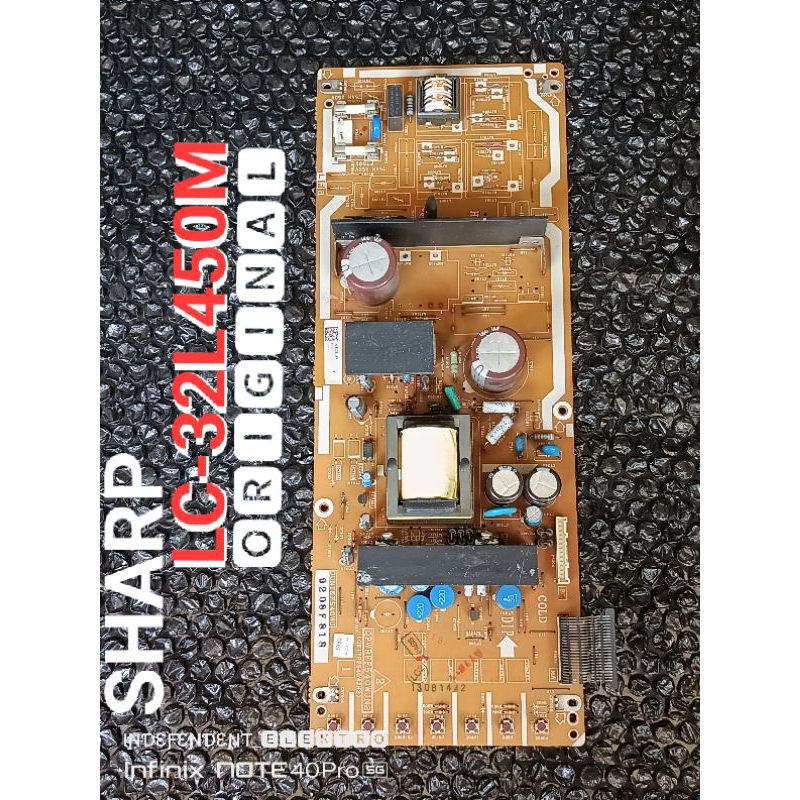 Power supply Tv sharp LC-32L450M LC32L450M    power supply sharp lc-32l450m   psu sharp LC-32L450M