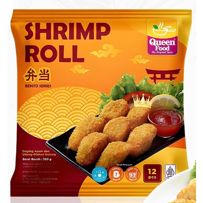 

Queen Food shrimp roll isi 12 berat 340 gr